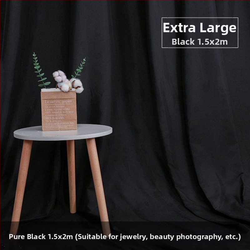Nepriehľadné, zosilnené jednofarebné pozadie z látky pre fotografiu, vhodné pre portréty a zábery still life, pozadie pre živé prenosy.