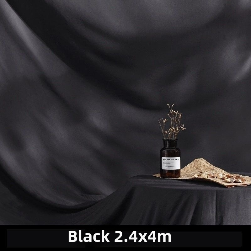 Nepriehľadné, zosilnené jednofarebné pozadie z látky pre fotografiu, vhodné pre portréty a zábery still life, pozadie pre živé prenosy.