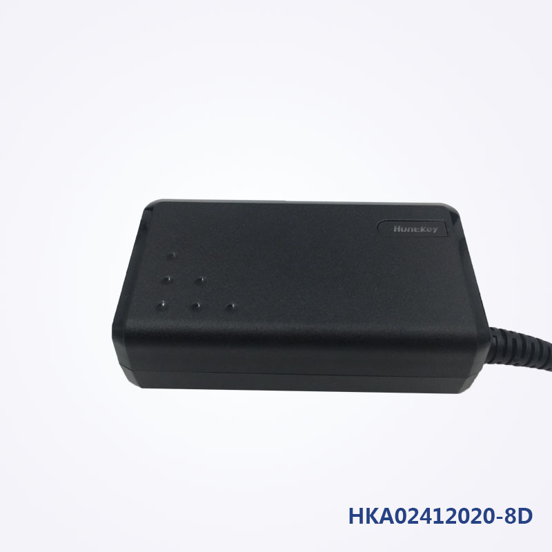 Hangjia 24W 12V 2A adaptor de alimentare HKA02412020-078, conector DC drept 55×2,5 mm, cablu de alimentare inclus