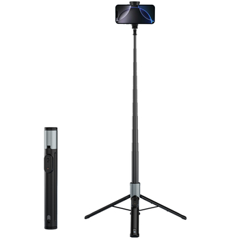 Bluetooth selfie štap s ručnim stabilizatorom, teleskopskim stalkom za pod i stativom za livestream