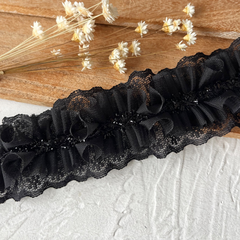4,5 cm Visoko kvalitetna bijela čipkasta traka za DIY dodatke, ručno izrađena čelenka za kosu Lolita, ukras