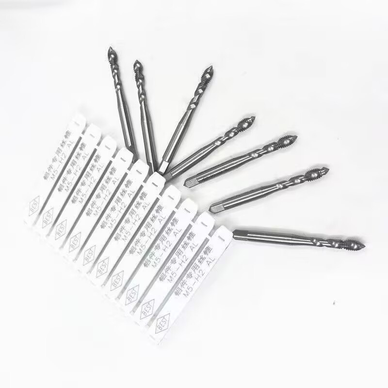 BEST Spiralni zavrtni alat za aluminijske dijelove, bez strugotine, dvostruki žlijeb, M2–M12