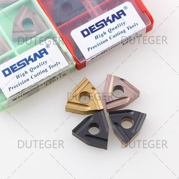 DESKAR WNMG080408R/L-S LF6118 Острие за прорезване с форма на праскова, неръждаема стомана