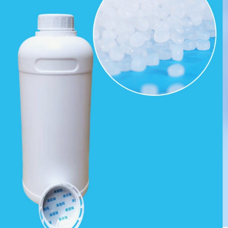 HDPE plastična boca s držalom, 1 L – prazna boca za tekuće reagente, uzorke, deterdžent za pranje rublja i gel za tuširanje