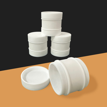PTFE reagenseflakon fedéllel, zárt PTFE tartály kémiai kísérletekhez, magas hőmérséklet-ellenállás savak és bázisok számára