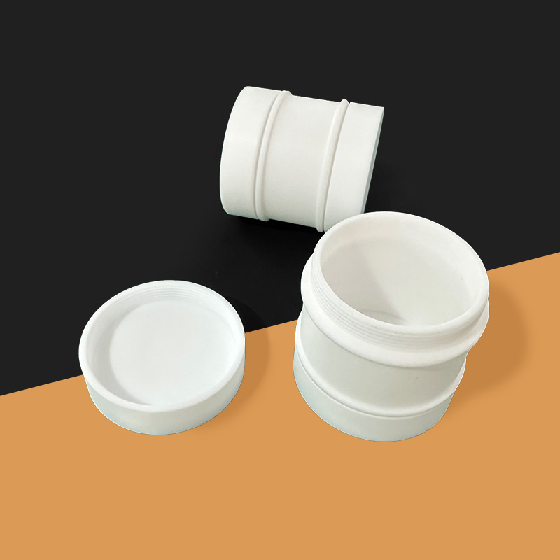 PTFE reagenseflakon fedéllel, zárt PTFE tartály kémiai kísérletekhez, magas hőmérséklet-ellenállás savak és bázisok számára