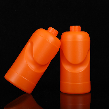 2L HDPE műanyag üveg vegyi anyagokhoz és tusfürdőhöz, zárt reagensüveg, testreszabható tömeg