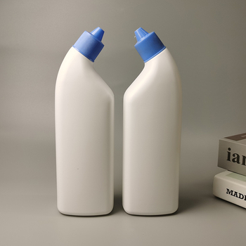HDPE plastična boca za toaletni čistač s nagnutim vratom, 500 ml i 600 ml
