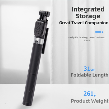 BT11 Bluetooth selfie stick με τρίποδο δαπέδου 1,7 μ για smartphones — πολυλειτουργικό τηλεχειριστήριο, αντι‑κραδασμός και φωτισμός