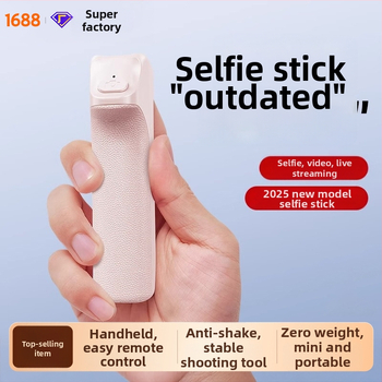 Mini selfie tyč s Bluetooth diaľkovým ovládaním – prenosný držiak na telefón, stabilizátor pre vonkajšie prenosy