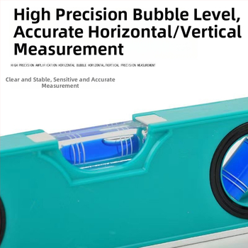 15/20 cm mini prenášateľná vodováha s výkonným magnetom, vysoká presnosť pre domáce použitie