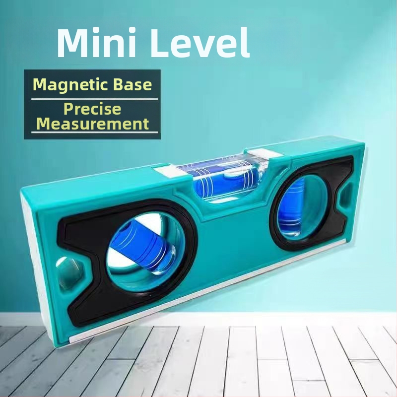 15/20 cm mini prenášateľná vodováha s výkonným magnetom, vysoká presnosť pre domáce použitie