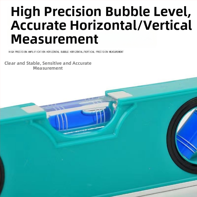 15/20 cm mini prenášateľná vodováha s výkonným magnetom, vysoká presnosť pre domáce použitie