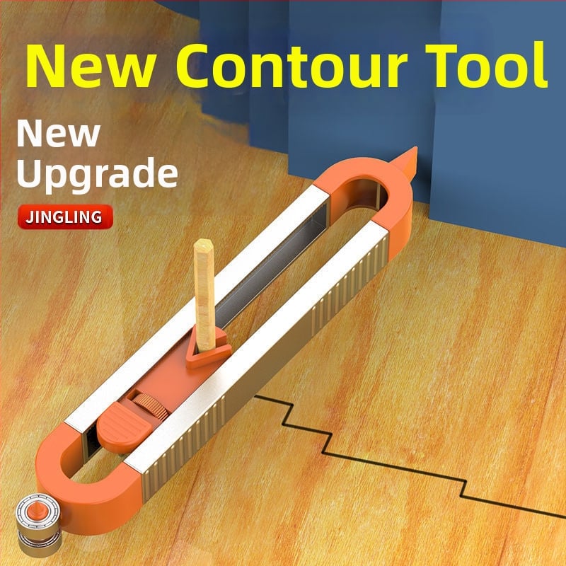 Kontúrný merací nástroj pre obklady a extraktor tvarov – presná nepravidelná pravítka a nástroj na kreslenie čiar