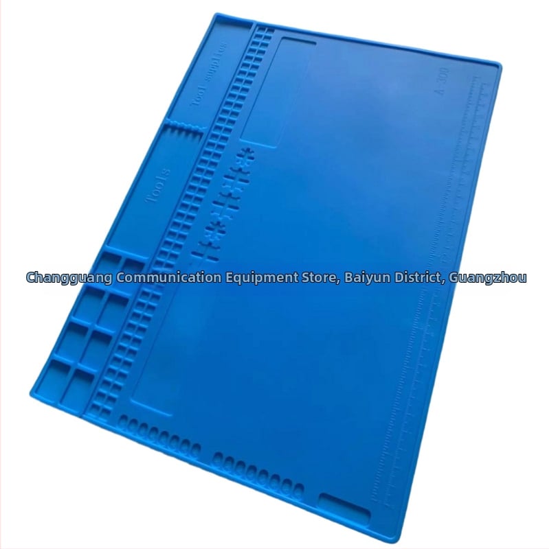 A-300 silikónová tepelná izolačná podložka pre opravy mobilov so slotom CPU, vysokoteplotná podložka pre horúci vzduch a spájkovaciu stanicu