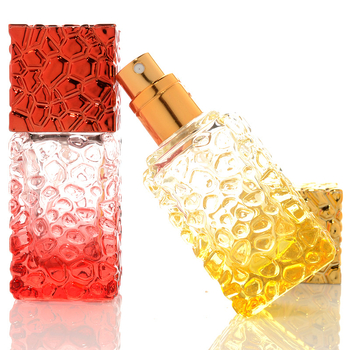 Μπουκαλάκι ψεκασμού αρωμάτων σε τετράγωνο σχήμα, 25 ml, άδειο δοχείο μεταγγίσεως αρωμάτων, κατάλληλο για μεγάλες παραγγελίες