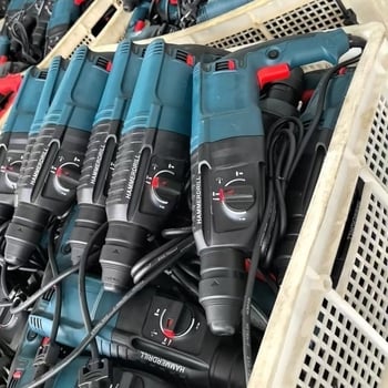 Paiteng лек ударно-пробивен електрически чук, три функции, 220V, за бетон