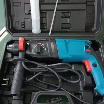 Paiteng лек ударно-пробивен електрически чук, три функции, 220V, за бетон