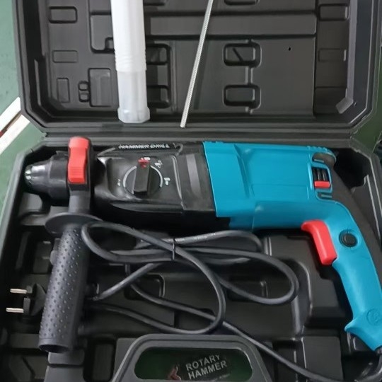 Paiteng лек ударно-пробивен електрически чук, три функции, 220V, за бетон