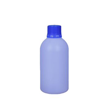 Kis nyílású műanyag reagensepalack, 500 ml vagy 1000 ml, lopás elleni kupakkal és belső dugóval