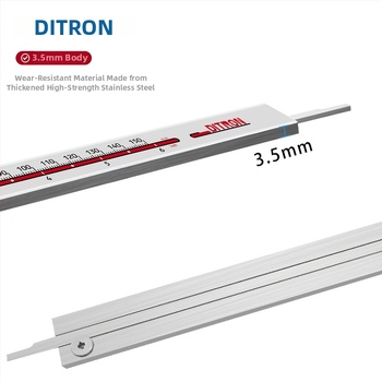 Digitálny posuvný meradlo s veľkou obrazovkou, 150 mm, nerezová oceľ, vysoká presnosť