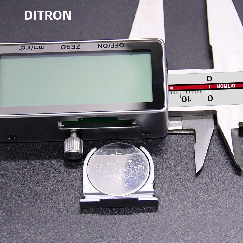 Digitálny posuvný meradlo s veľkou obrazovkou, 150 mm, nerezová oceľ, vysoká presnosť