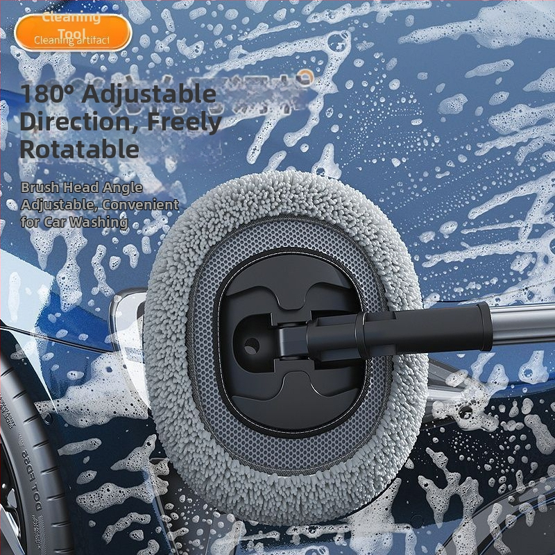 Rozťahovací mop na umývanie auta z mäkkého chenille