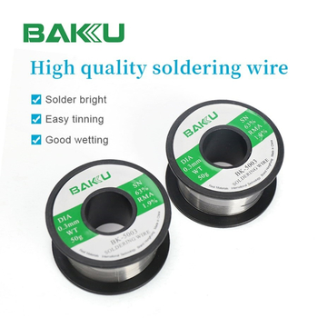 Baku BK-5003 žica za lemljenje 0.3/0.5/0.6/0.8 mm za popravak mobilnih telefona BGA IC, SMD žica za lemljenje