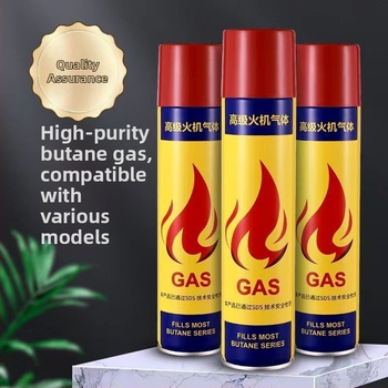 Mingyang 400 ml butánový plyn pre zapaľovače s plastovým ventilom Wolong
