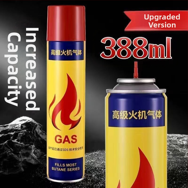 Mingyang 400 ml butánový plyn pre zapaľovače s plastovým ventilom Wolong
