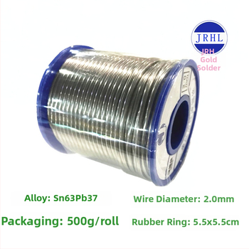 Spájkovací drôt Sn63Pb37, priemer 0,5–2,0 mm, 863#, 500 g