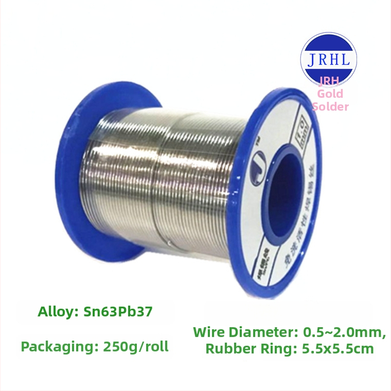 Spájkovací drôt Sn63Pb37, priemer 0,5–2,0 mm, 863#, 500 g