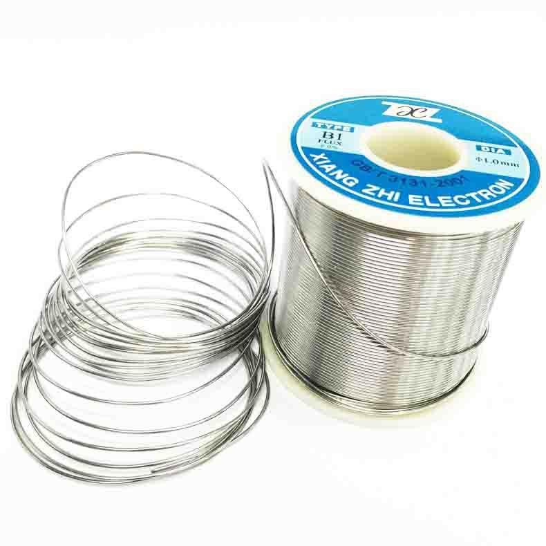 Žica za lemljenje 0,8 mm, legura 45/55, rosin jezgro, tin-olovo spajanje
