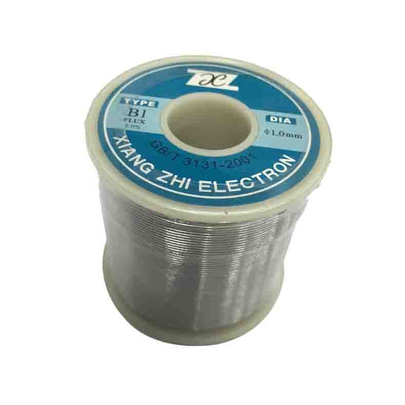 Žica za lemljenje 0,8 mm, legura 45/55, rosin jezgro, tin-olovo spajanje