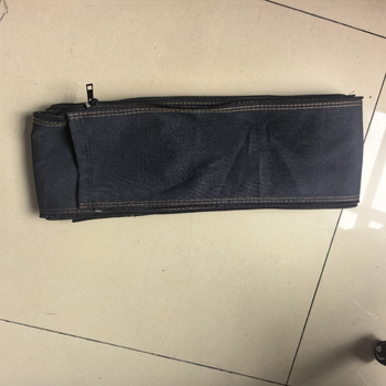 Zaštitni navlaka za kabel zavaračkog pištolja, denim i najlon, s zatvaračem, platnenu torbu