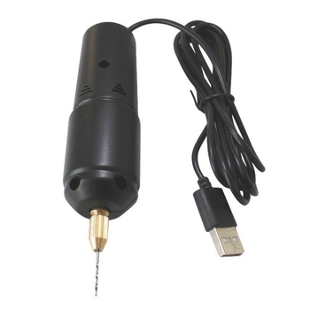 Mini USB ručna bušilica za modele zrakoplova – kompaktan alat za obradu drva, 5V DC
