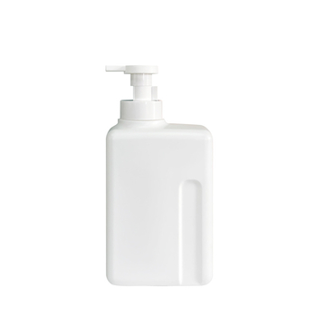 HDPE pumpás palack, kör vállú, 600 ml vagy 1000 ml, üveg mosogatószerhez vagy tisztítószerhez, műanyag