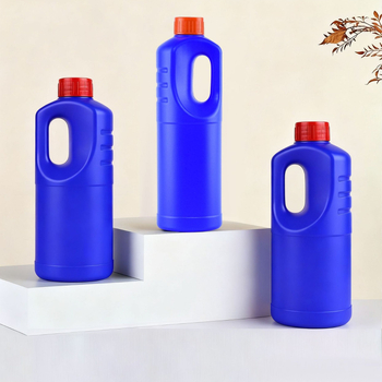 500 ml-es HDPE műanyag üveg csőtisztítóhoz és WC-tisztító folyadékhoz