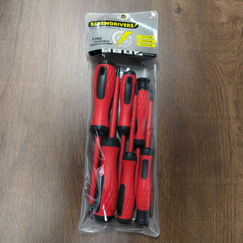 Set izolat de șurubelnițe pentru electricieni, 6 bucăți, Philips și capete plate, vârfuri magnetice puternice.