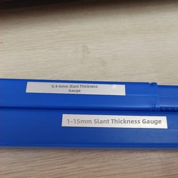 Presný bevel gauge a klinový feeler gauge súprava na meranie medzier