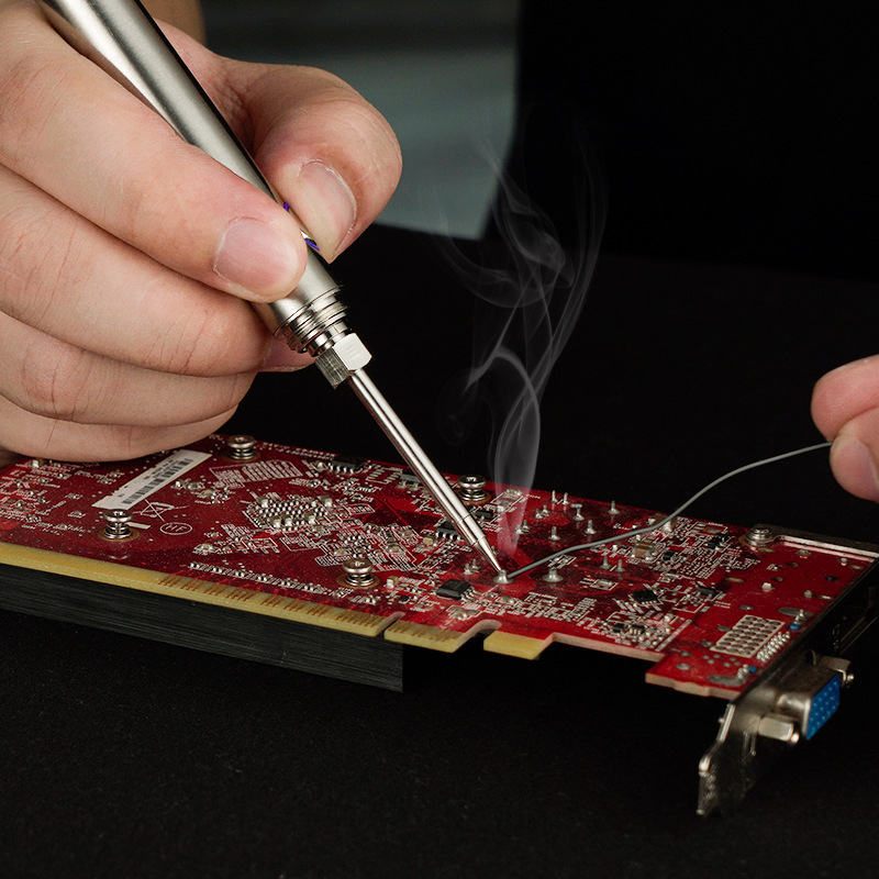 Punjaiva/pajalica s USB napajanjem s donje strane, za DIY projekte, niskonaponski DC