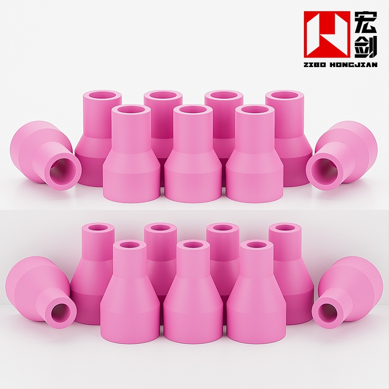 Qq150A keramická dýza pre argónové oblúčkové zváranie pre zvárací pištoľ – ochranný kryt keramickej dýzy 6×30 mm