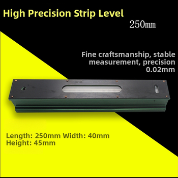 Vysoko presný priemyselný vodováha s pásovým rámom, 0,02 mm, 100-150-200