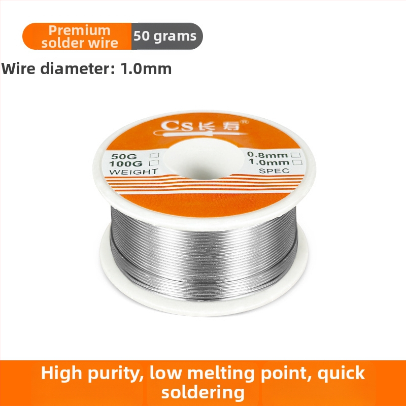 Welding Fort vysokočistá cínová vodička s jadrom rosin, nízky dym, bez čistenia, malá cievka, 100 g