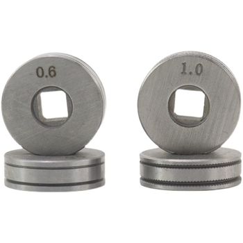 Set kotača za pogon žice za samonavod osiguranje zavarivanje i vodič žice, s četvrtastim otvorom i zubnim dizajnom, jednosmjerni pogon, Ø25 mm, 1 kg