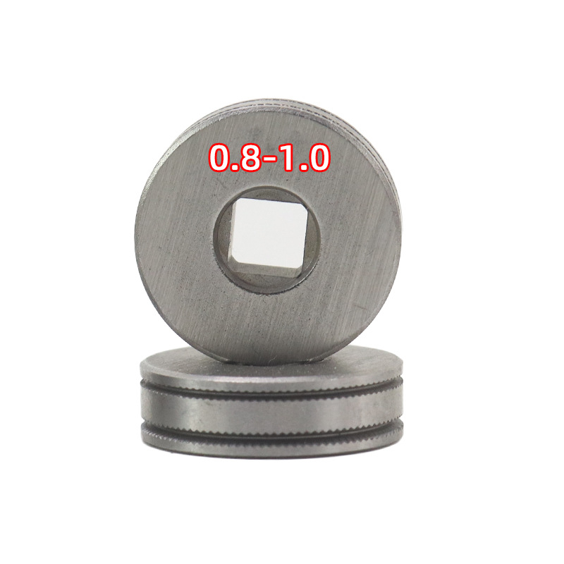 Set kotača za pogon žice za samonavod osiguranje zavarivanje i vodič žice, s četvrtastim otvorom i zubnim dizajnom, jednosmjerni pogon, Ø25 mm, 1 kg