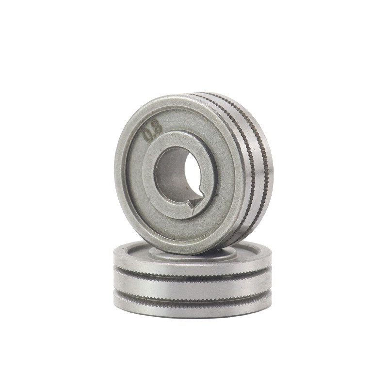 Set kotača za pogon žice za samonavod osiguranje zavarivanje i vodič žice, s četvrtastim otvorom i zubnim dizajnom, jednosmjerni pogon, Ø25 mm, 1 kg
