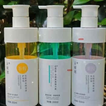 Cilindrična PET boca za gel za tuširanje i šampon – 300/500/1000 ml