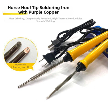Električno lemilo s unutarnjim grijanjem, vrh u obliku kopita, 20W/35W/50W, grijno jezgro
