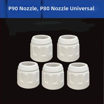 P80 porcelánová ochranná krytka trysky pre plazmový rezací stroj Panasonic P80 LGK100/120